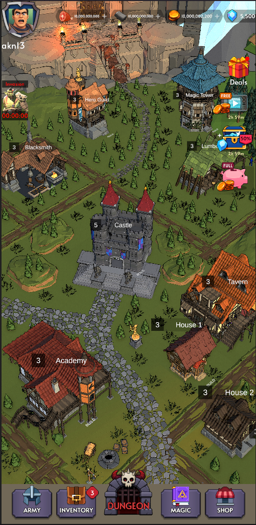 A fortress in mid-construction.
